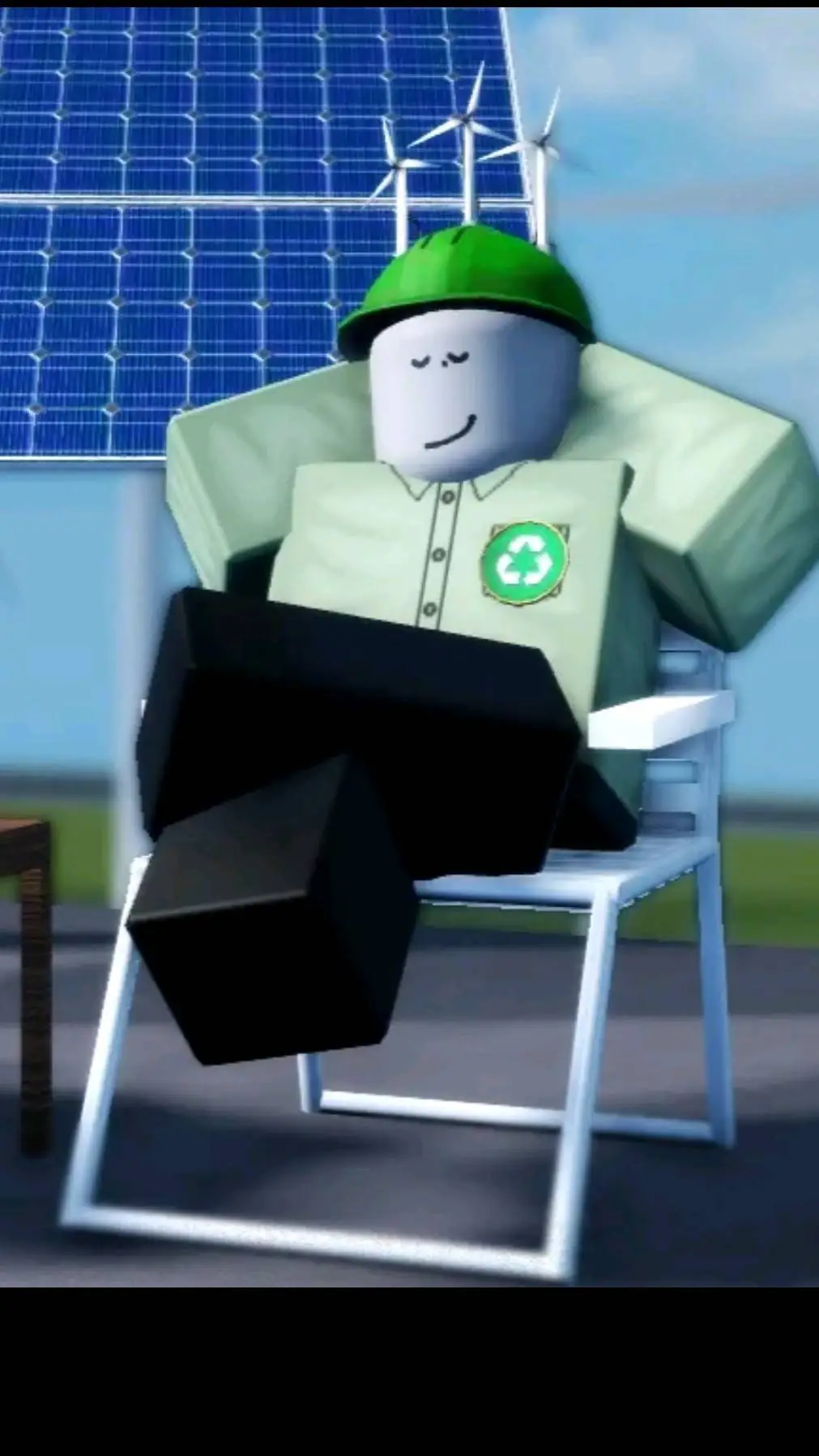 ai character: Green Day  background