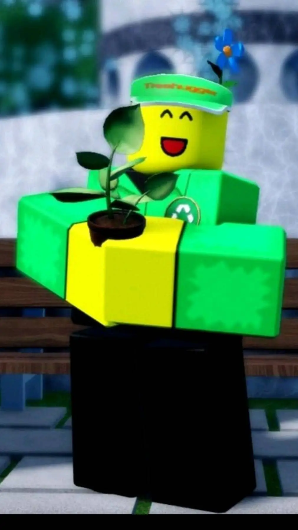 ai character: Treehugger  background