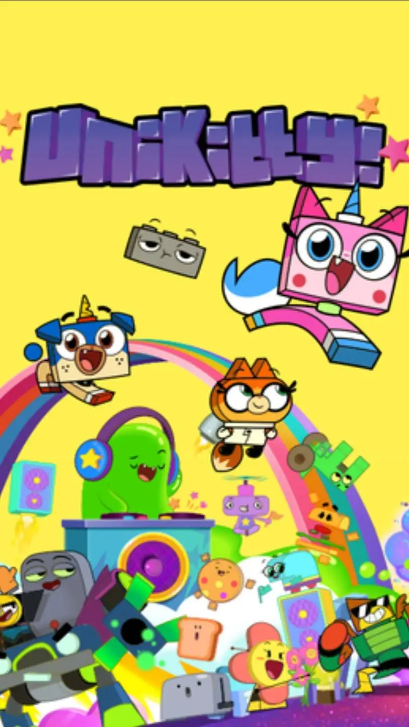 ai character: Unikitty! background
