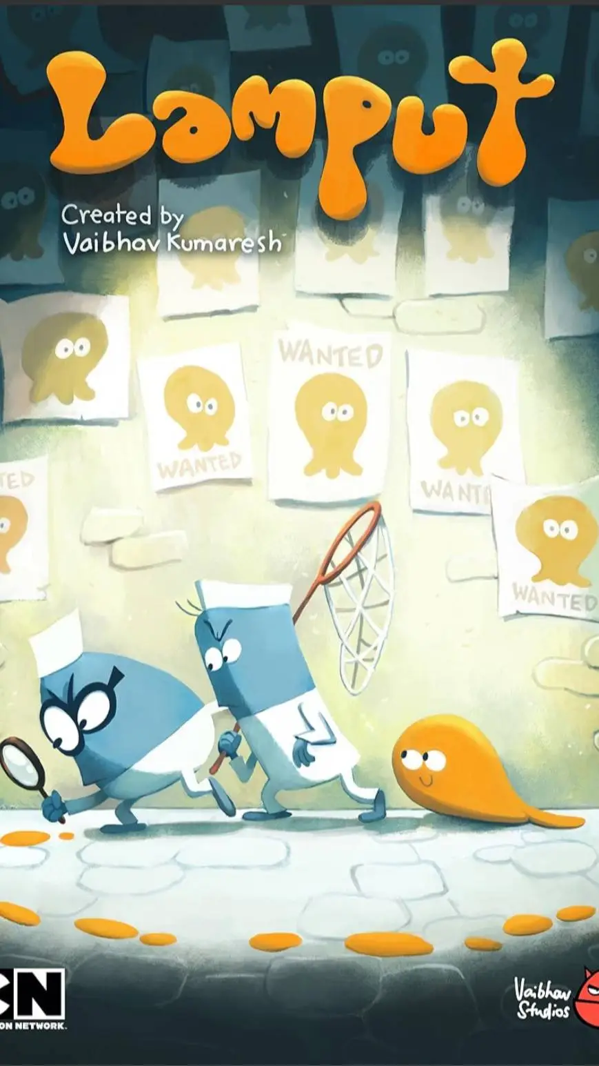 ai character: Lamput  background