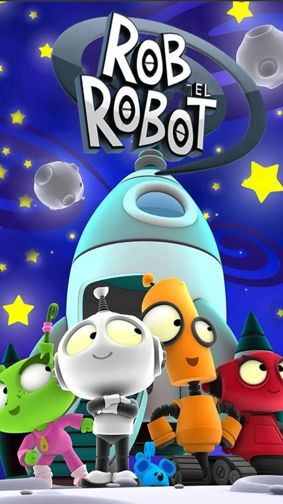 ai character: Rob, el robot background