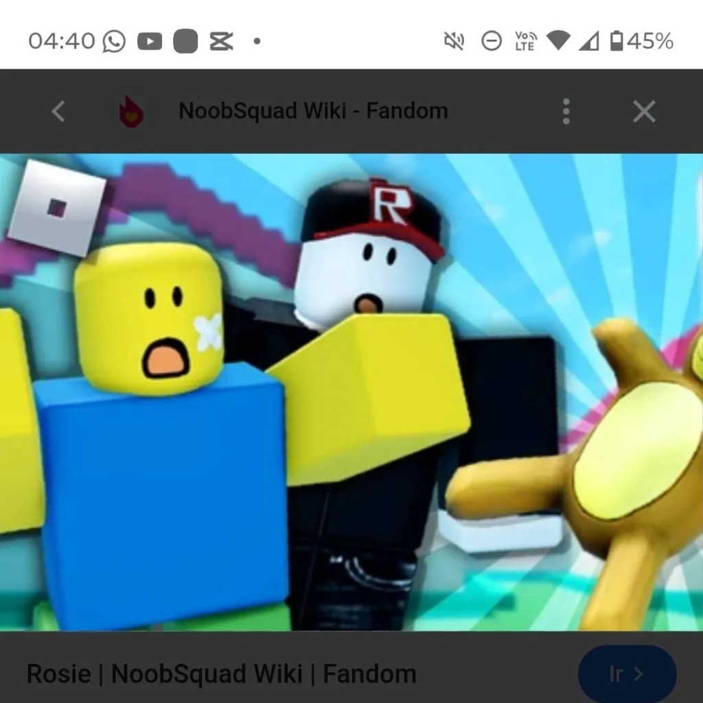 chat with ai character: NoobSquad