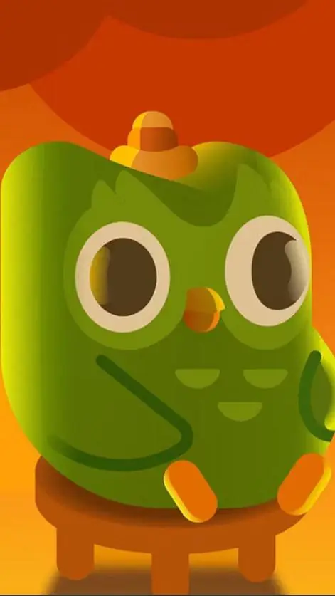 ai character: Duolingo  background