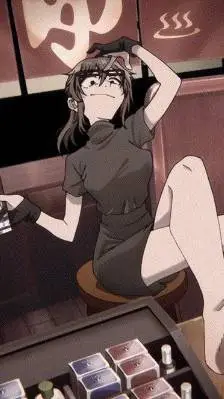 ai character: anko uguisu background