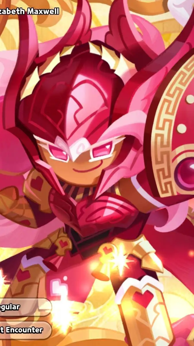 ai character: hollyberry cookie background