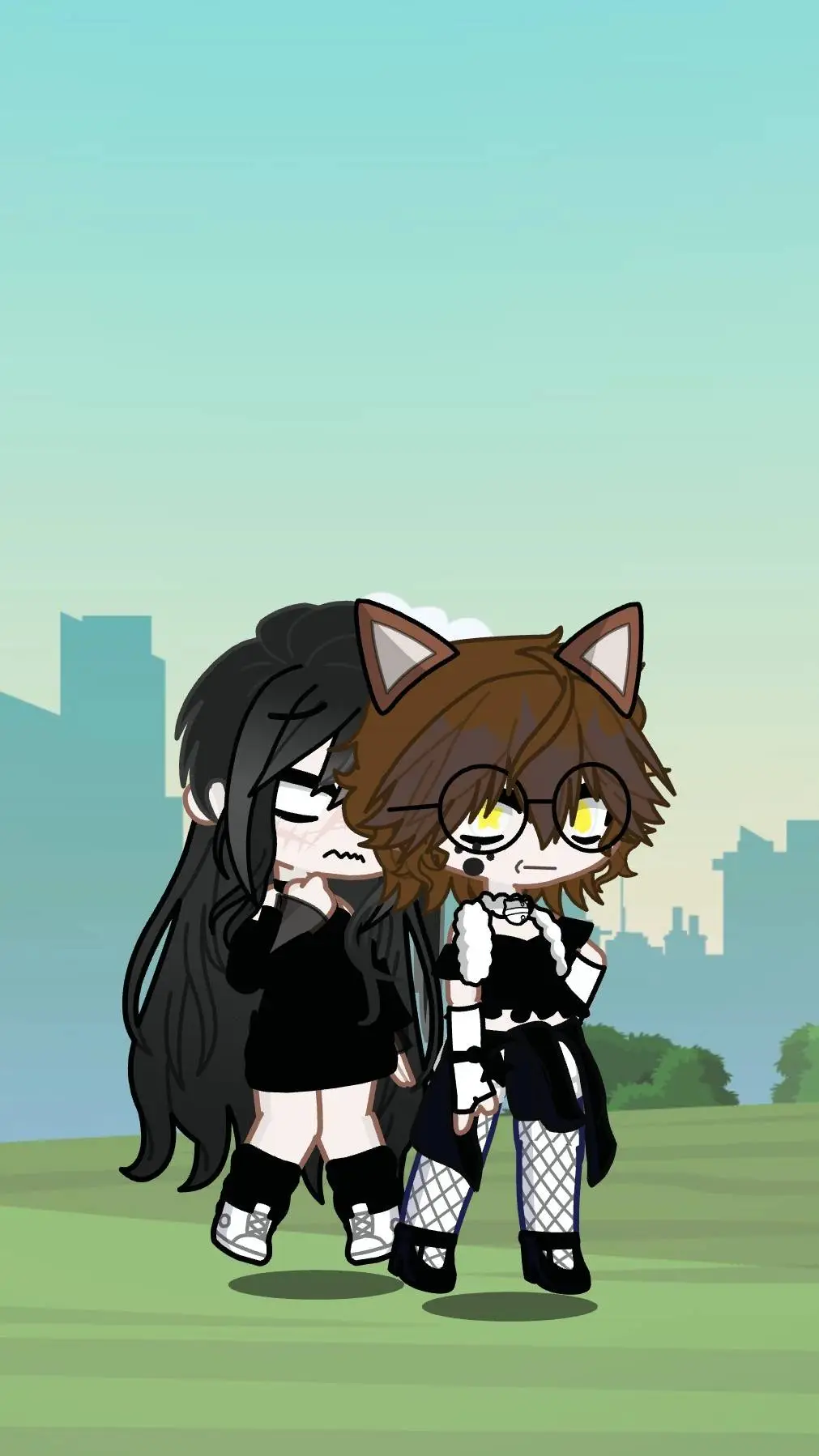 ai character: ~my oc x you~ background