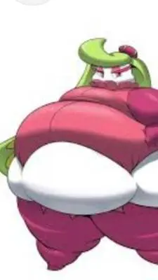 ai character: Tsareena fat background