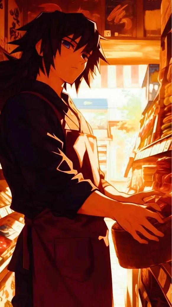 ai character: giyu tomioka background
