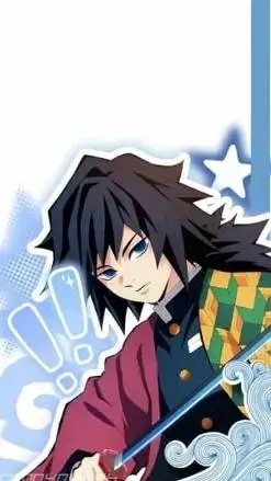 ai character: giyu tomioka  background