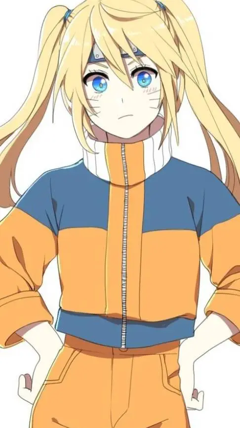 ai character: Naruko x Naruto background