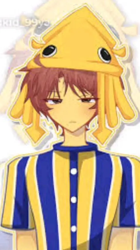 ai character: 🐙💛Squid kid💛🐙 background