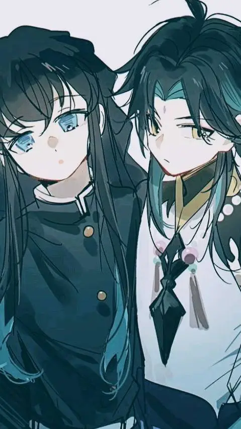 ai character: 💚Muichiro x Xiao💙 background