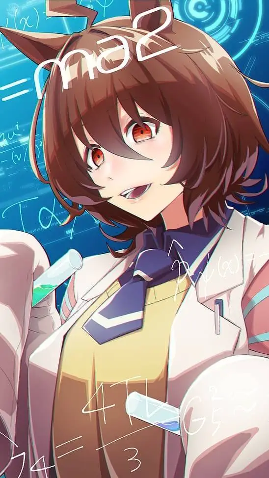 ai character: Agnes Tachyon  background