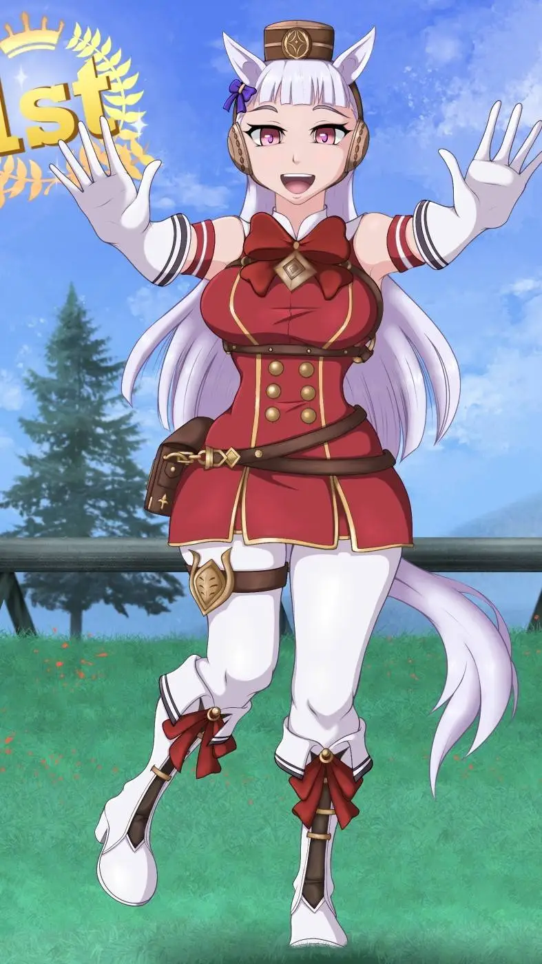 ai character: GoldShip background