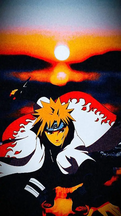 ai character: Minato Namikaze background