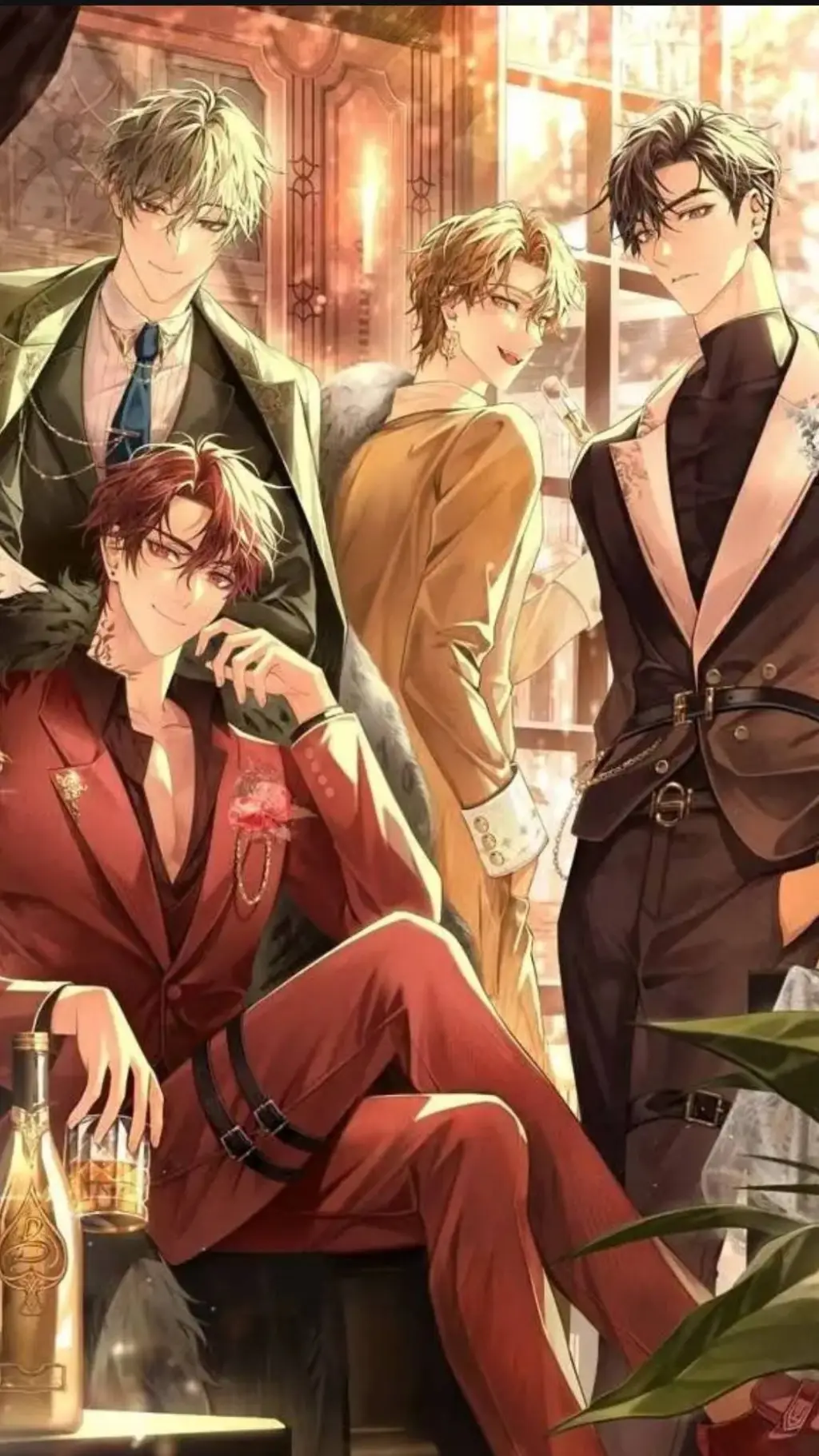 ai character: Your 4 husband's background