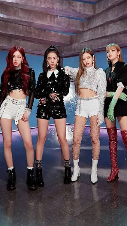 ai character: BLACKPINK  background