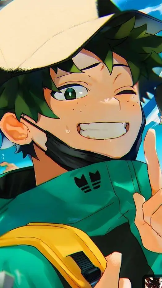 ai character: Izuku Midoriya  background