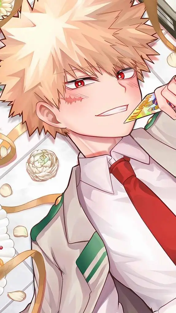 ai character: Bakugo Katsuki  background