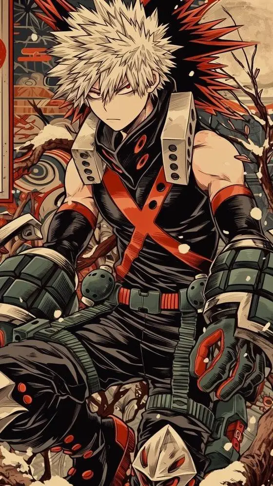 ai character: bakugo's GF background