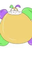 ai character: Looey inflation background