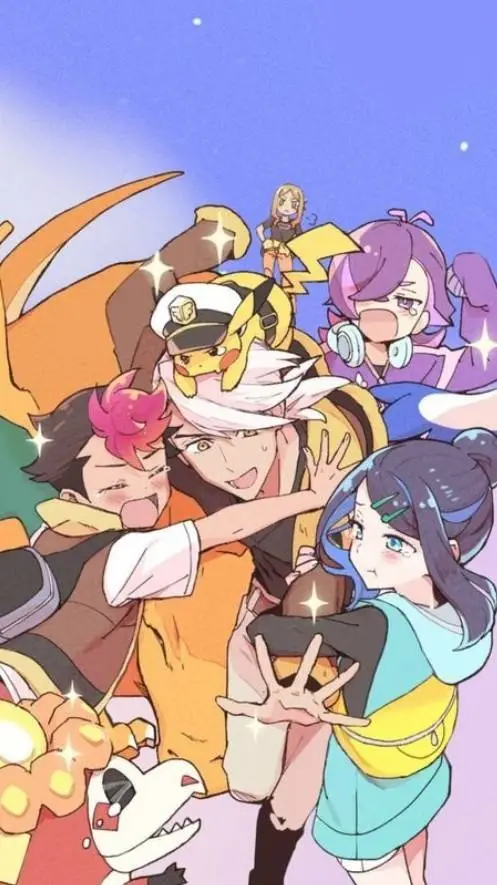 ai character: horizontes Pokémo background