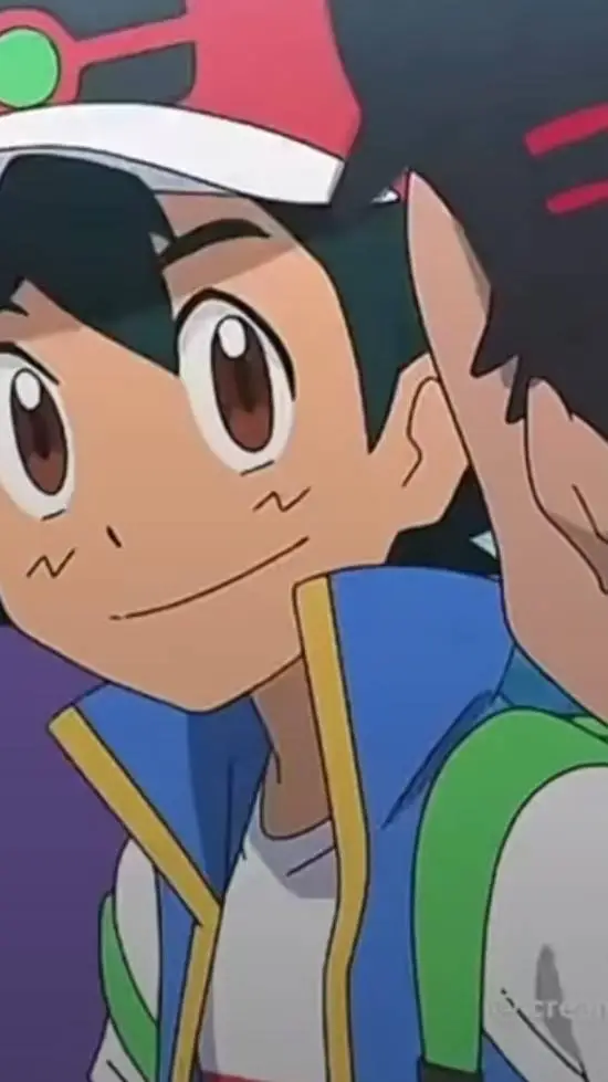 ai character: ash x goh background