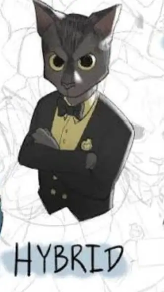 ai character: 🐇colegio híbrido👤 background