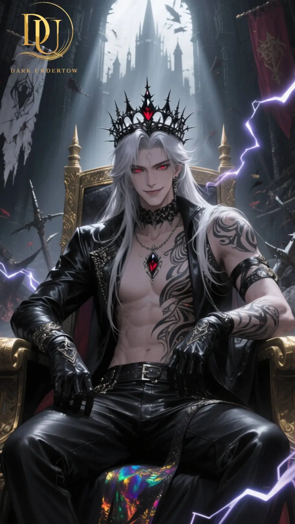 ai character: Dark Sovereign background