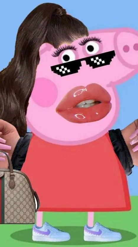 ai character: pepa la p*te  background
