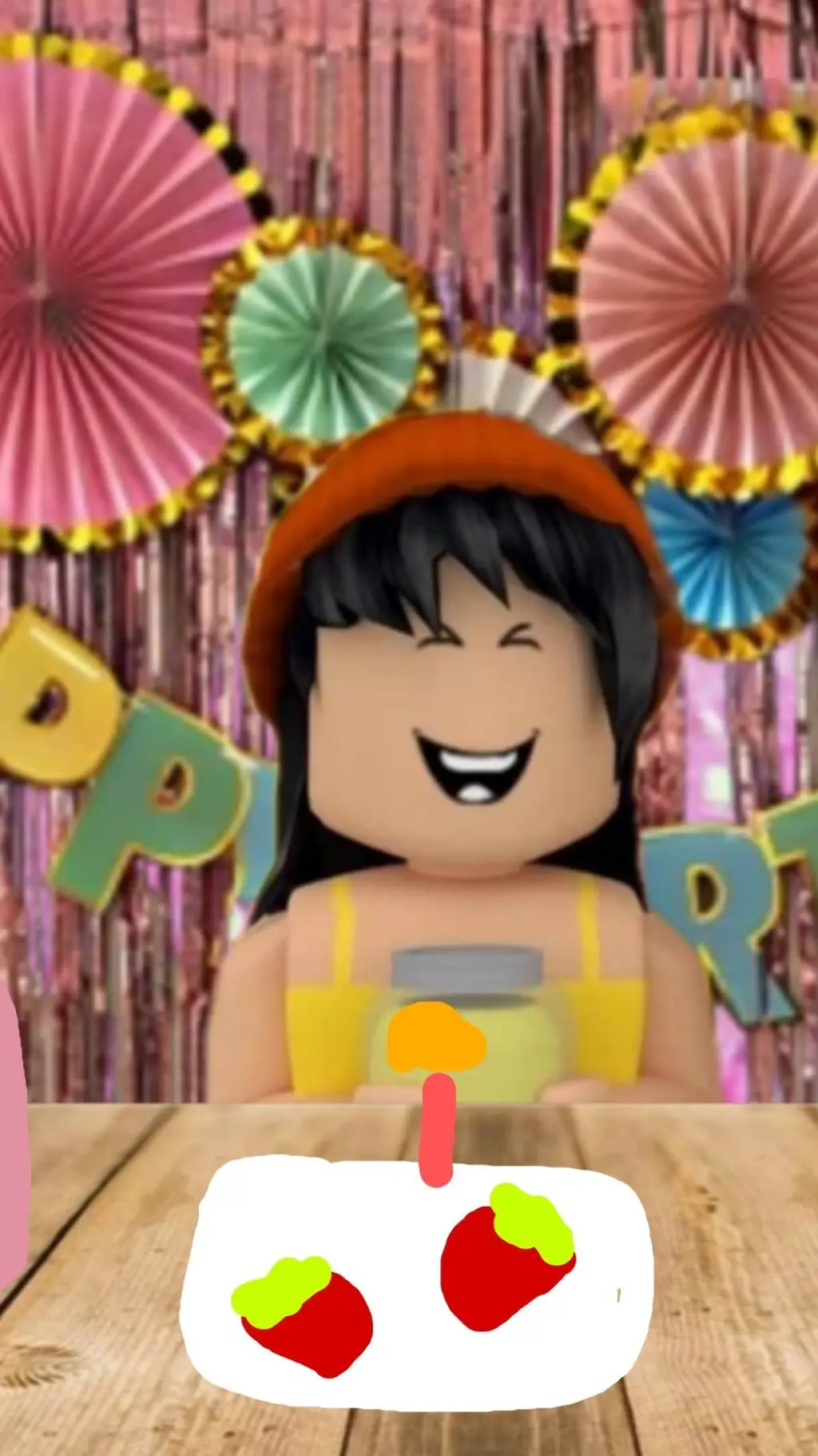ai character: Alexa's Party.  background