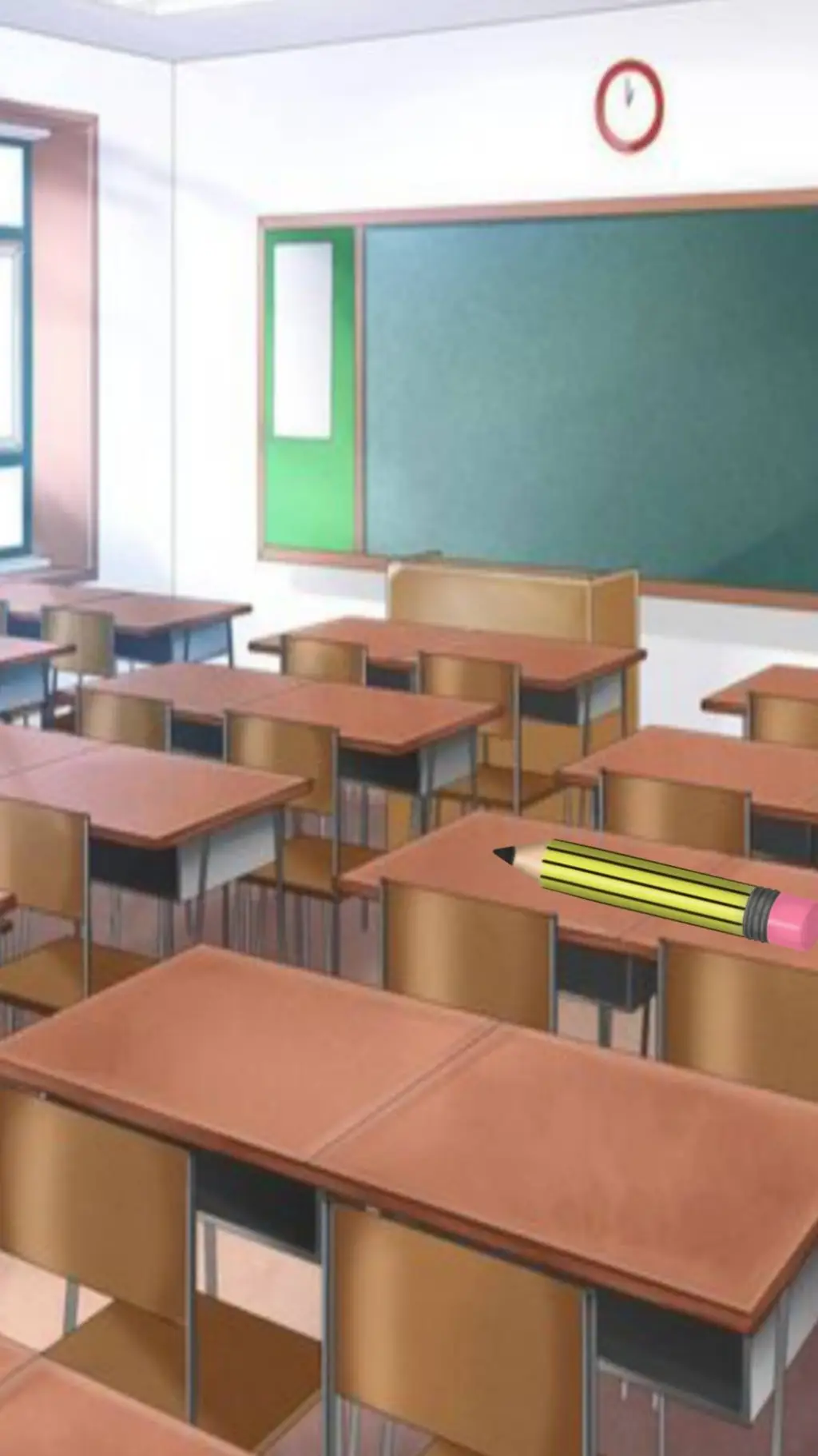 ai character: classroom background