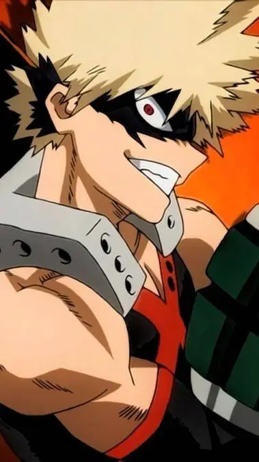 ai character: Katsuki Bakugo background