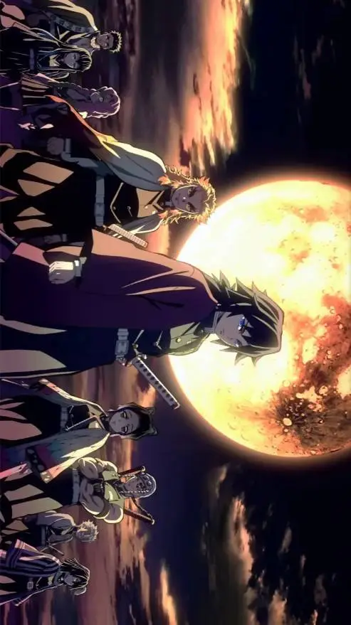 ai character: demon slayer background