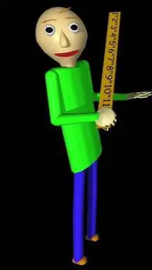 ai character: baldi background