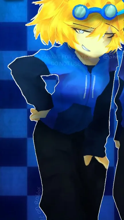 ai character: Girl Zyltex  background