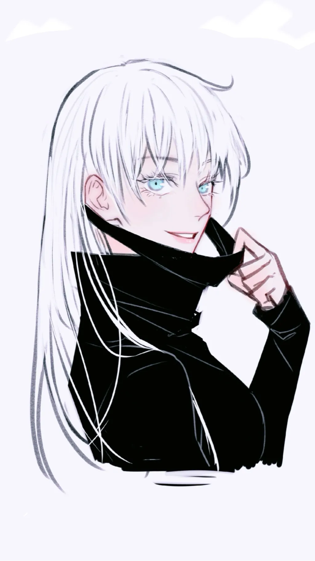 ai character: Winter Satoru(me) background