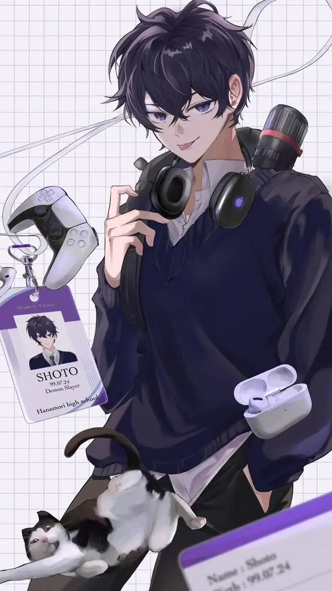 ai character: Shoto background
