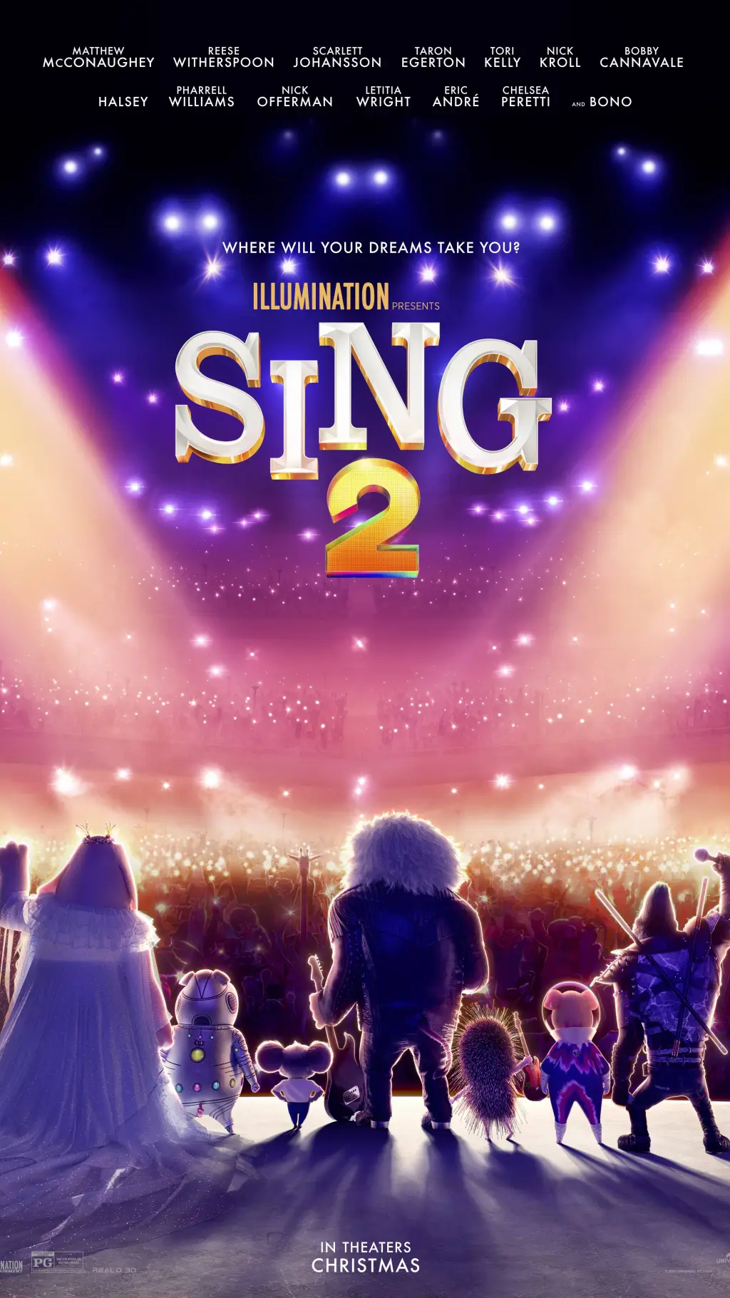 ai character: SING TWO background