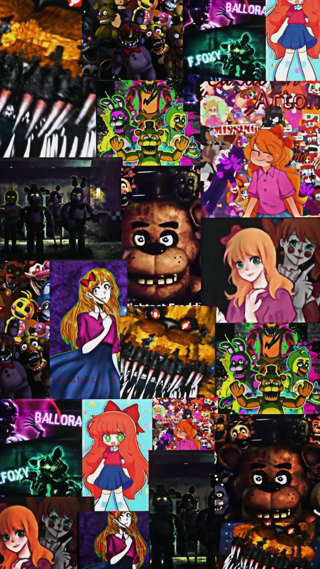 ai character: FNaF background