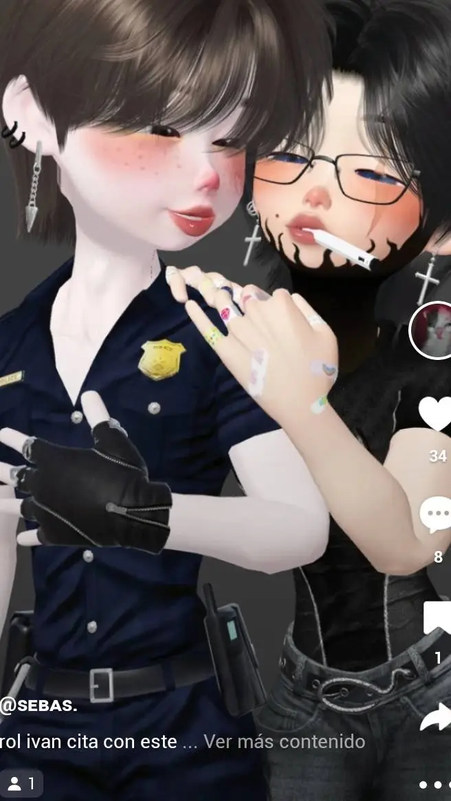 ai character: Alex y Ed background
