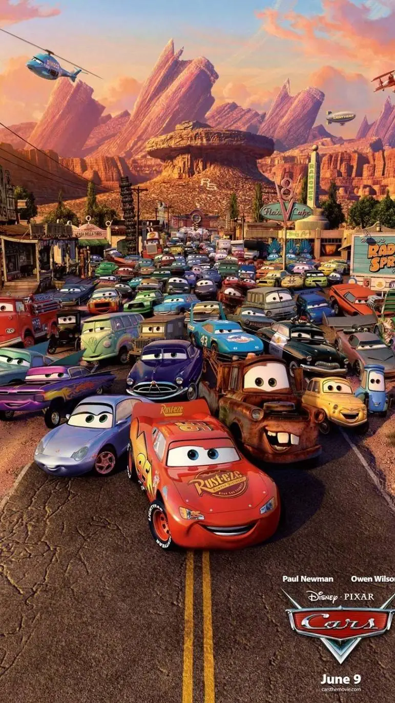 ai character: cars background