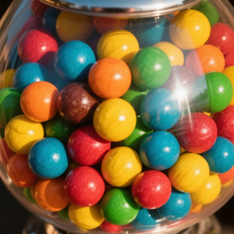 chat with ai character: Gumball Machine