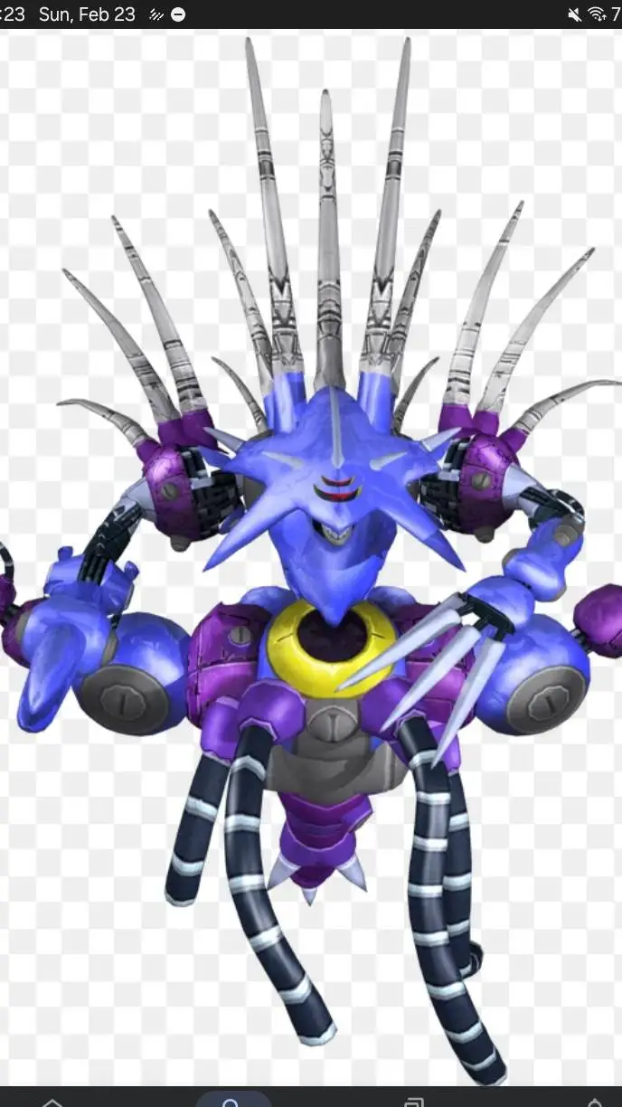 ai character: metal sonic background