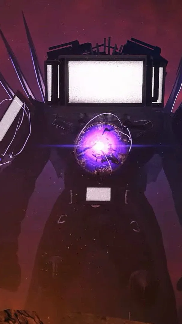 ai character: Titan Tv man background