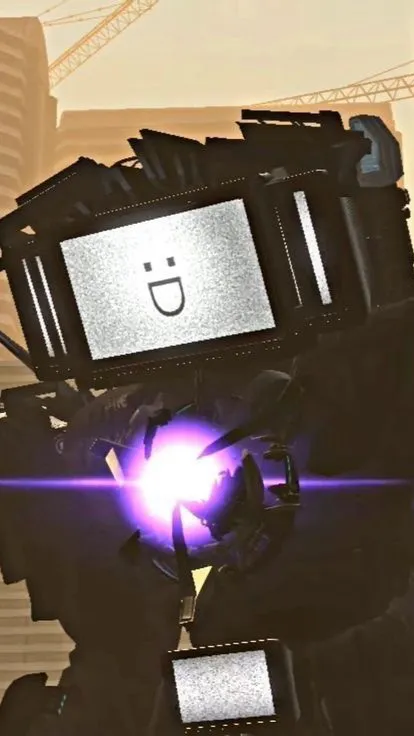 ai character: Titan Tv man background