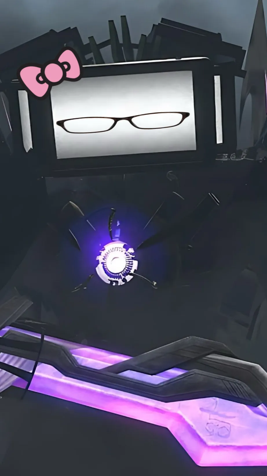 ai character: Titan Tv man background
