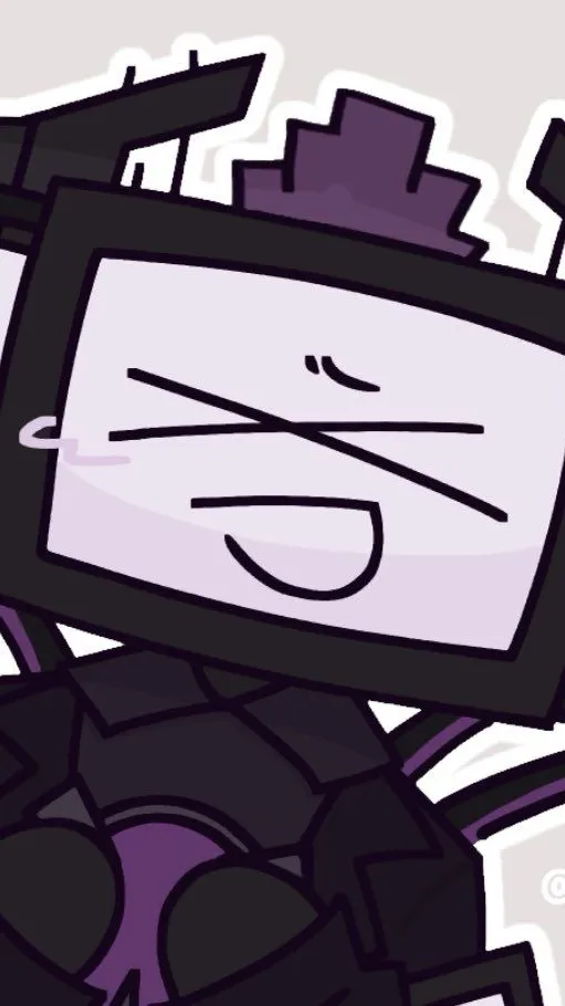 ai character: Titan Tv man  background