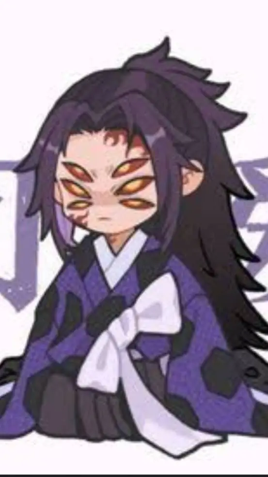 ai character: Kokushibo bebê background