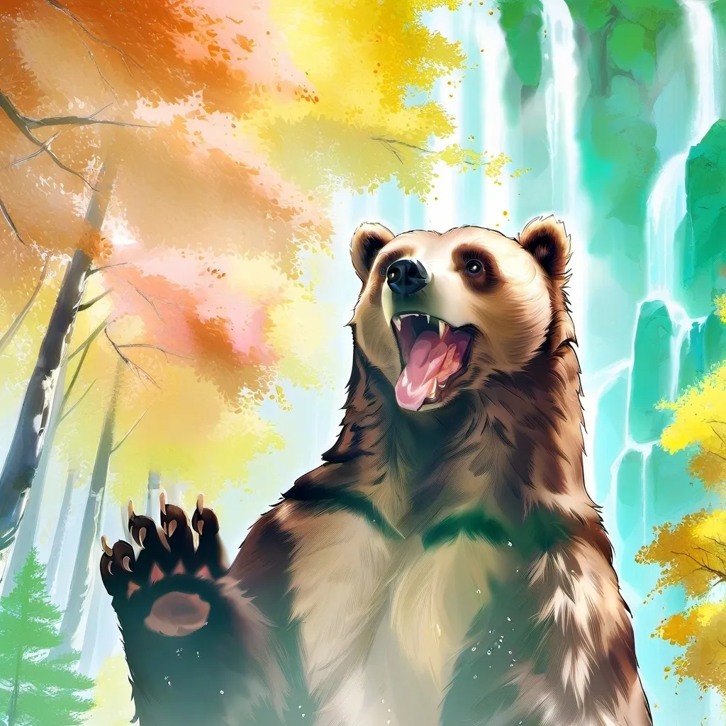 chat with ai character: chill bear